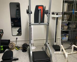 $150 Home gym  Pull up bar