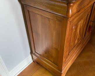 #88 - $1000 - Louis Philip Chest Cabinet. 56"Wx20"Dx40"H