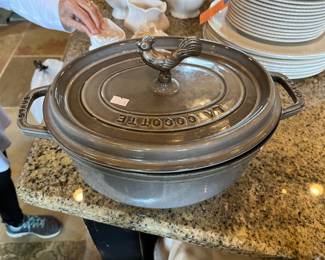 Staub cocotte $100