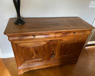 #88 - $1000 - Louis Philip Chest Cabinet. 56"Wx20"Dx40"H