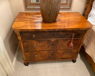 #61 - $2500 - Biedermeier Chest 42"Wx22"Dx31"H.