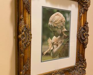 #75 - $1250 - Set of 5 Angel Prints. 25"x22" of Angels in Cemetery, Set of 5 photograph by Conney Dempsey, photographer 