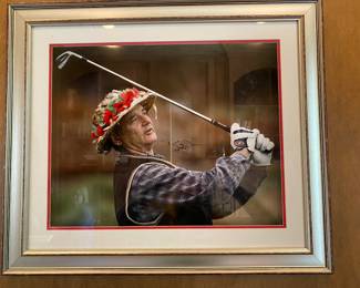 #10 - Bill Murray signed Photo 27"Hx23"W
