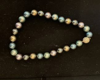 $100 Multi color strand shell pearls 