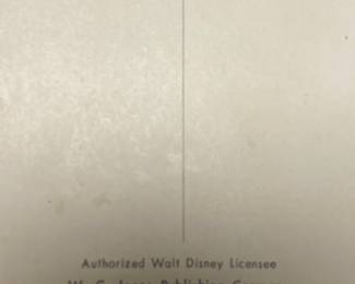 #43 - $50 - Disney vintage post cards appox 1966 est