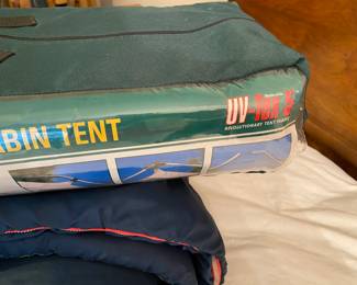 #34 - $100 - Timber creek tent 11 x 7 with two sleeping bags
