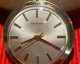 $950 - Tiffany gentlemen dress watch - 14kt gold case -runs