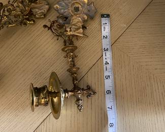 #29 - $70 - British brass sconces (for Piano)