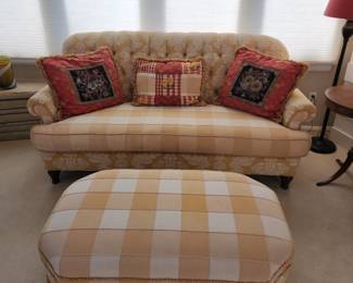 Haverty's sofa and Ottoman