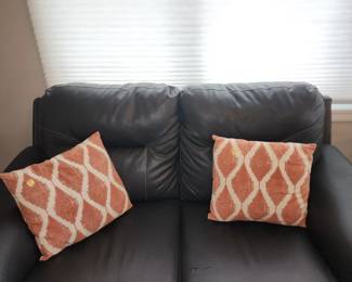 2 seat couch, a little damage