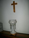Crystal Drop Lamp and Extreme unction Cross