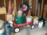 Radio Flyer Wagon and Other Items