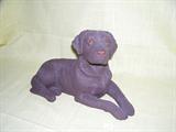 Chocolate Lab Statue