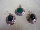 Sterling Earrings and Slide