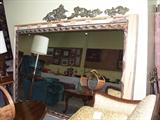 HUGE Antique Mirror
