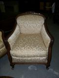 Clean Vintage Horsehair stuffed Easy Chair