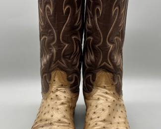 Nacona Ostrich Western / Cowboy Boots, 
 Size 8.5D