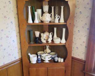 Great petite corner cabinet 