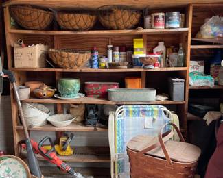 Planters, Lawn Chairs