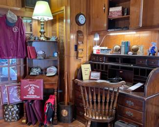 Vintage Roll Top Desk