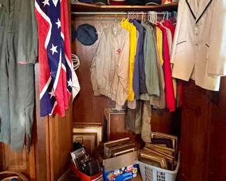 Vintage Caps, Vintage Men’s Jackets, White Retro Tuxedo Jacket, Vintage Confederate Flag