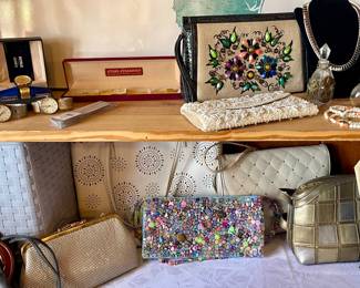 Vintage Collins Clutch, Vintage Purses
