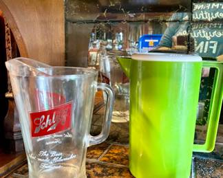 Vintage Schlitz Beer Pitcher