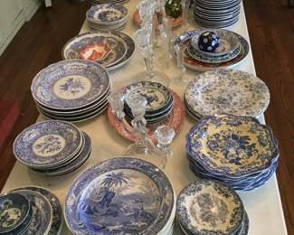 More blue and white porcelain 