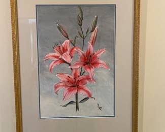 Floral Framed Wall Art
