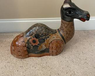 Ceramic Hand Painted Camel