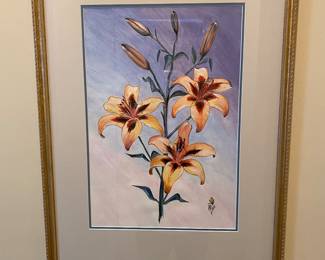 Floral Framed Wall Art