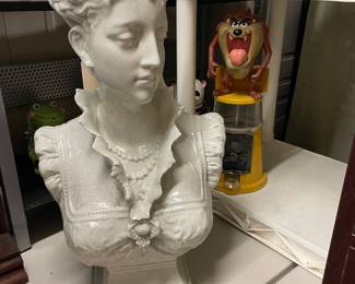porcelain bust