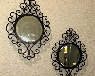 Decorative Metal Wall Mirrors 