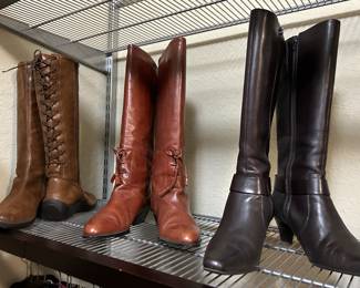 Knee High Boots from iflex, Liz Claiborne & Arcopedico, sizes 7.5-8