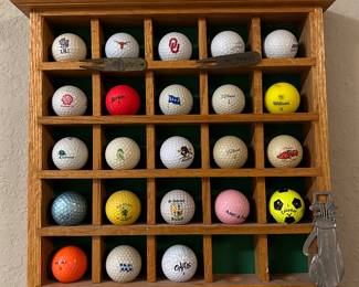 Golf Ball Collector Display