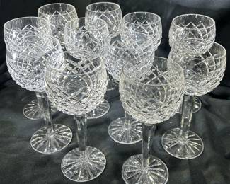 Waterford Crystal Glasses, Comeragh Pattern