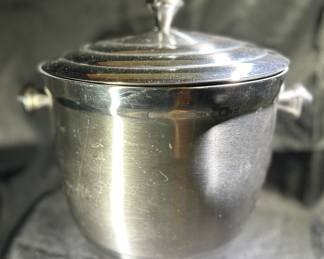 Mid Century Lenox Stainless Steel Ice Bucket