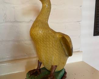 Pair of glazed French ducks