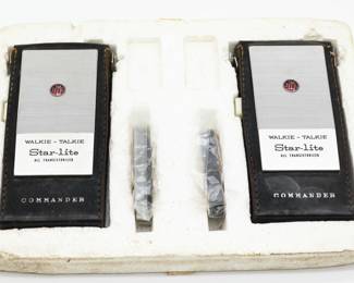 Vintage Starlite Walkie Talkies