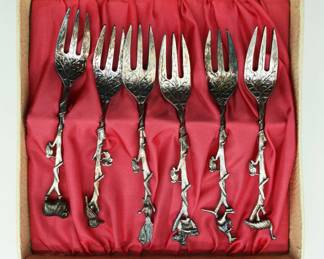 LEGA EPNS Silver-plated Teaspoons From Australia - 6 Total