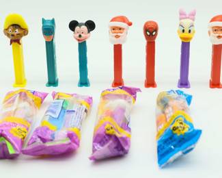 Large Lot Of Pez Collectibles 