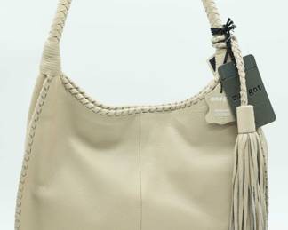 Margot Leather Hobo Cream Vanilla Bag
