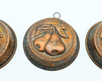 COLLECTION VINTAGE FRENCH COPPER MOULDS