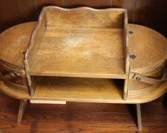 Vintage Wooden Bedside Table