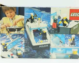 LEGO - Vintage - 4010 - Boat Politieboot - 1980-1989