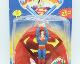 Superman The Animated Series Deluxe Flying Superman 1996 Kenner