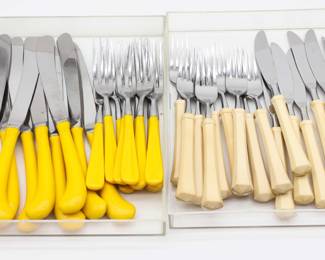 Vintage Set Of Oxford Hall Stainless Japan Cutlery