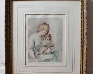 Conjugal Love  By  Francesco Bartolozzi