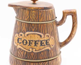 VTG MCM Treasure Craft Coffee Pot 