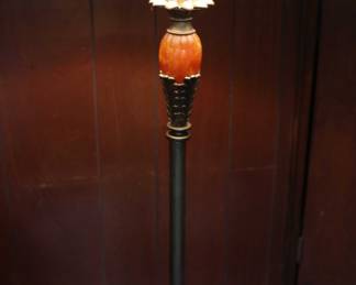 Vintage Floor Lamp Urn Trophy Style 